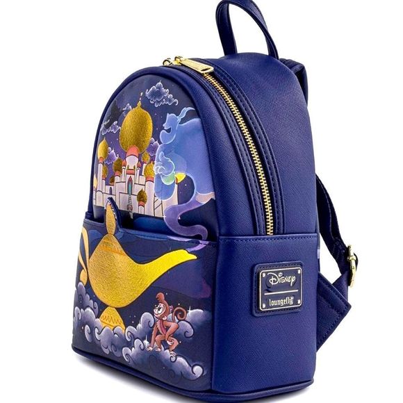 Loungefly- Disney Aladdin Jasmine Castle Series Mini Backpack - Picture 2 of 4